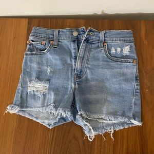 High Waisted Levi Shorts